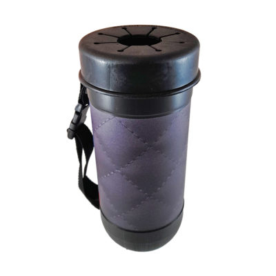 basurero portátil ecotrash modelo Cuero